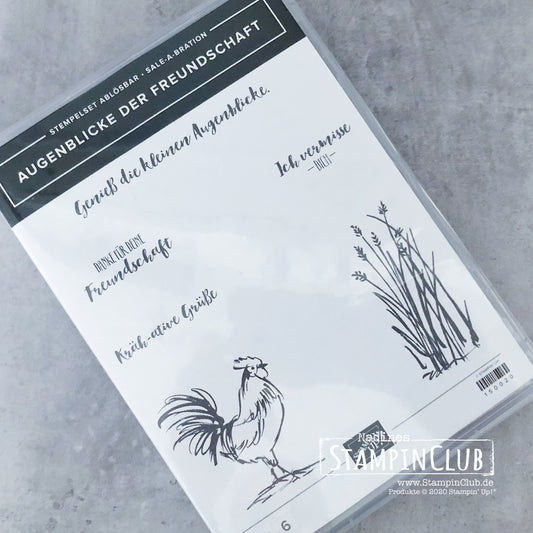 Stempelset Augenblicke der Freundschaft