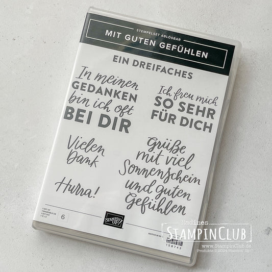 Stempelset MIT GUTEN WÜNSCHEN