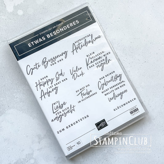 Stempelset ETWAS BESONDERES Stampin' Up!® (Ausführung: ablösbar)