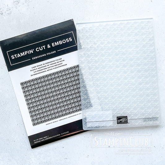 3D Prägeform RATTAN-GEFLECHT Stampin' Up!®