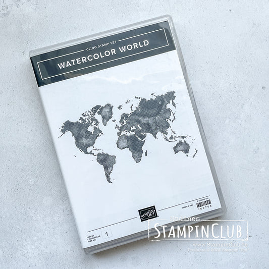 Stempelset WATERCOLOR WORLD Stampin' Up!® (Ausführung: ablösbar)