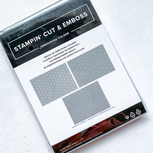 3D Prägeformen BASICS (3er Set) Stampin' Up!®