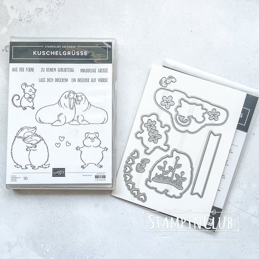 Produktpaket KUSCHELGRÜSSE Stampin' Up!® (Ablösbar)