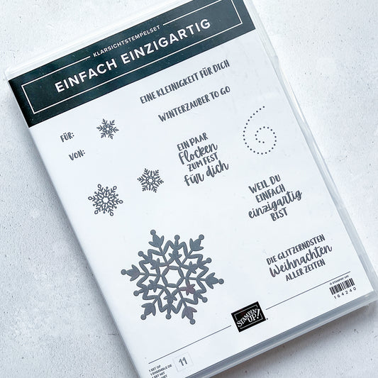 Stempelset EINFACH EINZIGARTIG Klarsicht Stampin' Up!®