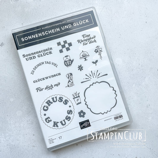 Stempelset SONNENSCHEIN UND GLÜCK Klarsicht Stampin' Up!®