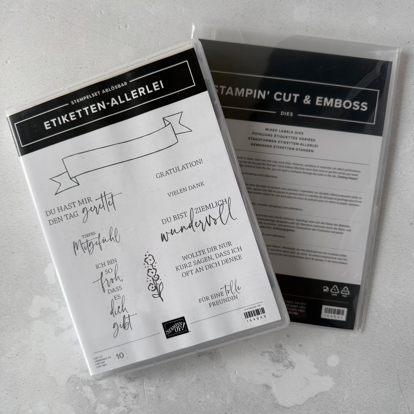 Produktpaket ETIKETTEN-ALLERLEI Stampin' Up!® (Ablösbar)