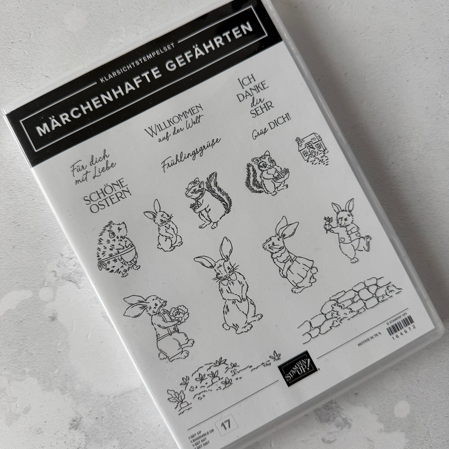 Stempelset MÄRCHENHAFTE GEFÄHRTEN Klarsicht Stampin' Up!®