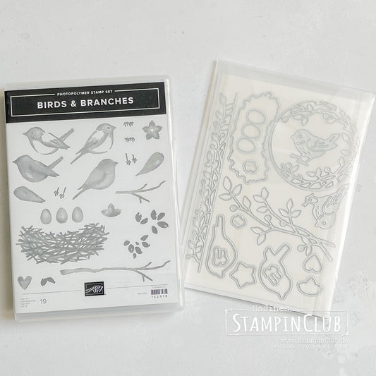 Produktpaket Birds & Branches Klarsicht