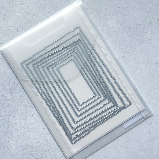 Stanzformen RECHTECKE MIT BÜTTENRAND Stampin' Up!®