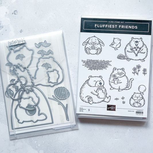 Produktpaket FLUFFIEST FRIENDS Stampin' Up!® (Ablösbar)