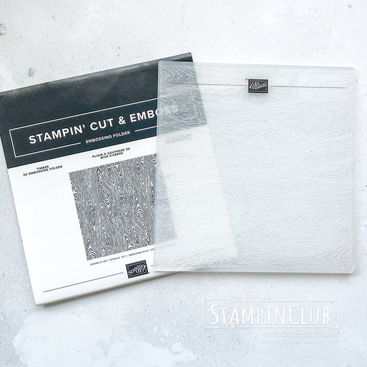 3D Prägeform HOLZSTRUKTUR Stampin' Up!®