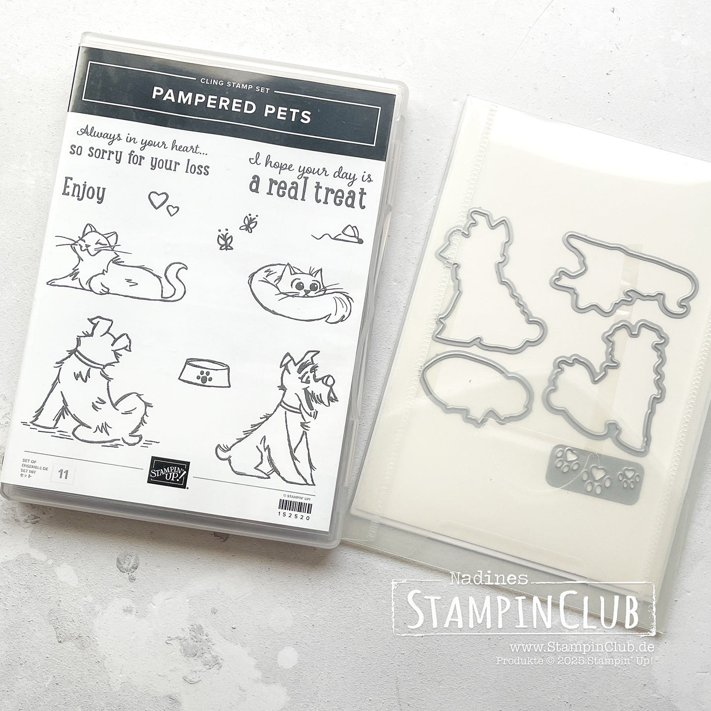 Produktpaket PAMPERED PETS Stampin' Up!® (Ablösbar)