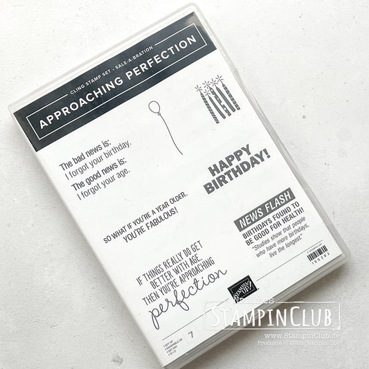 Stempelset APPROACHING PERFECTION Stampin' Up!® (Ausführung: ablösbar)