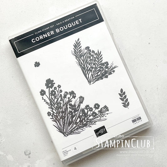 Stempelset CORNER BOUQUET Stampin' Up!® (Ausführung: ablösbar)