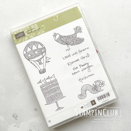 Stempelset GRUSS VON MIR Stampin' Up!® (Ausführung: clear)