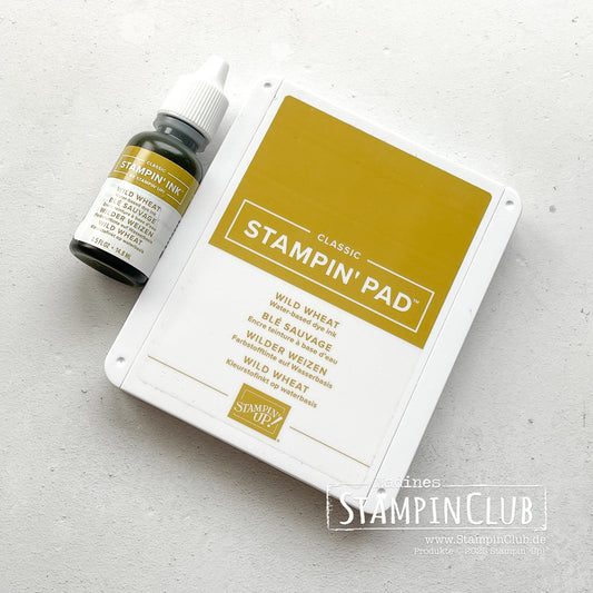Stampin' Up!® Stempelkissen und Nachfüller - Wilder Weizen