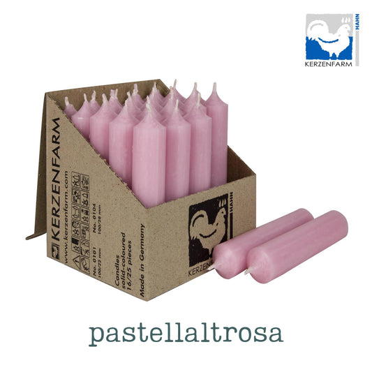 Kurze Stabkerze - verschiedene Farben