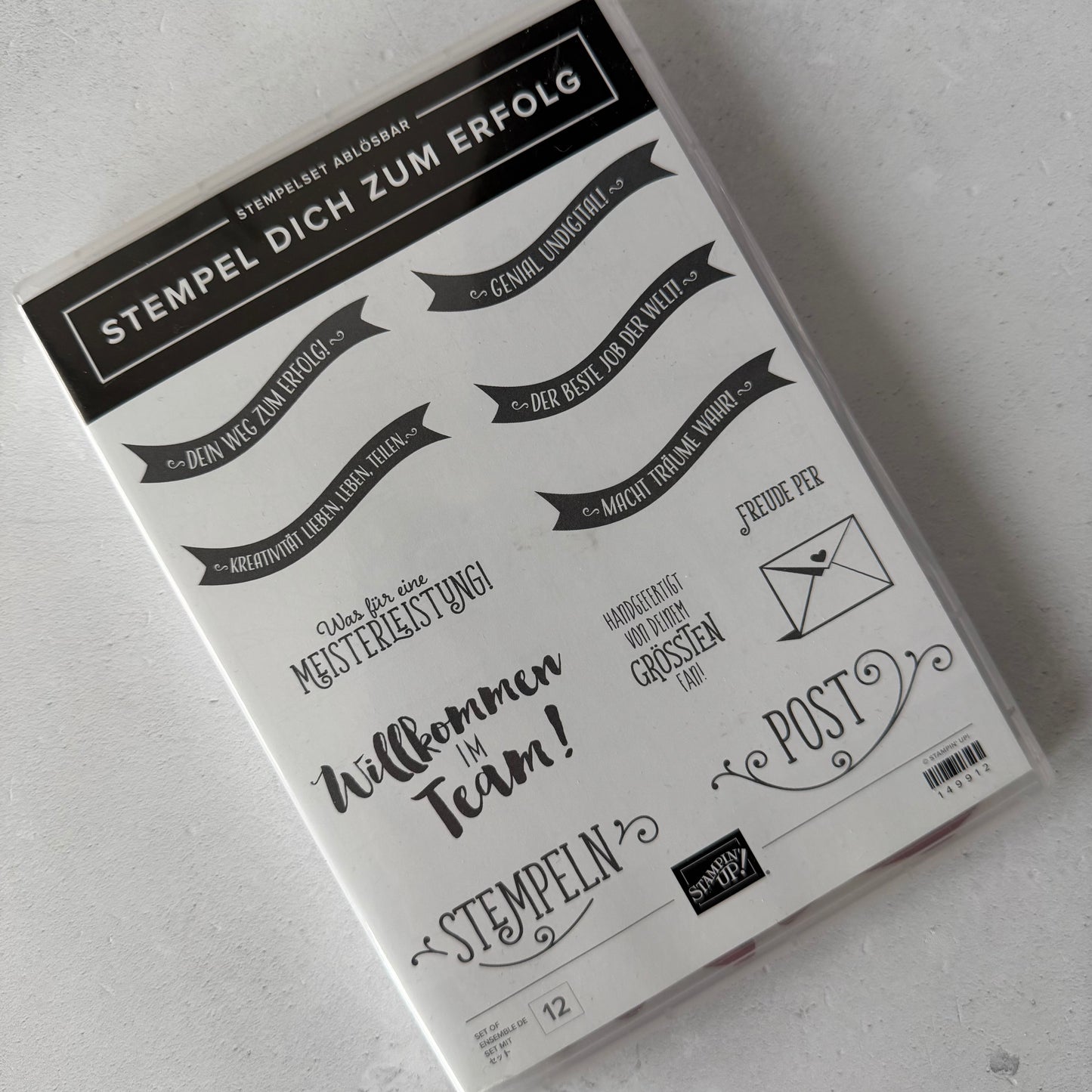 Stempelset STEMPEL DICH ZUM ERFOLG Stampin' Up!® (Ausführung: ablösbar)