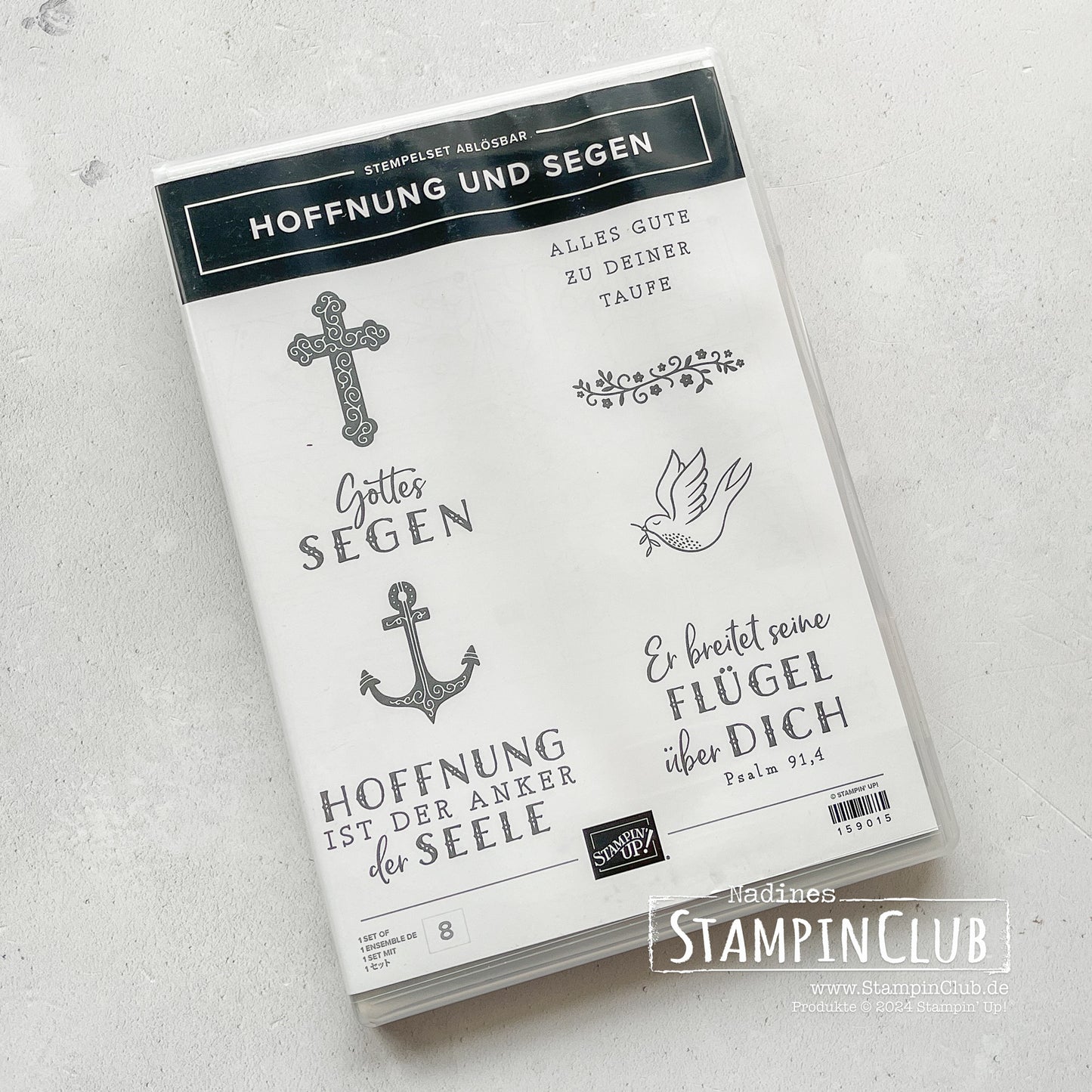 Stempelset HOFFNUNG UND SEGEN Stampin' Up!® (Ausführung: ablösbar)