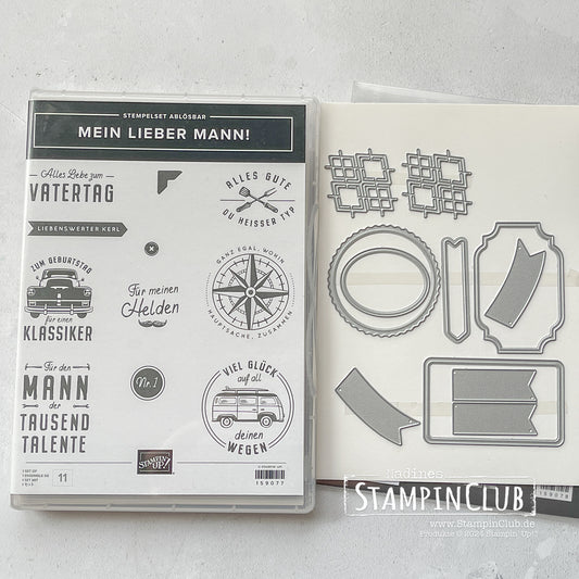 Produktpaket MEIN LIEBER MANN! Stampin' Up!®