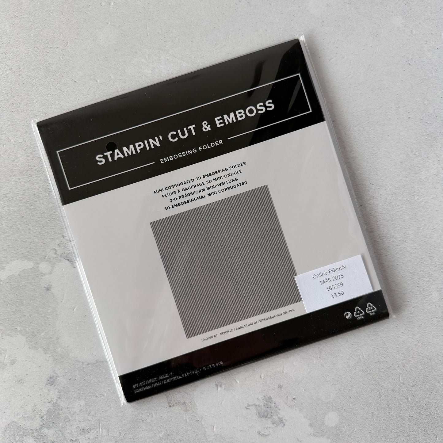 3D-Prägeforme MINI-WELLUNG Stampin' Up!®