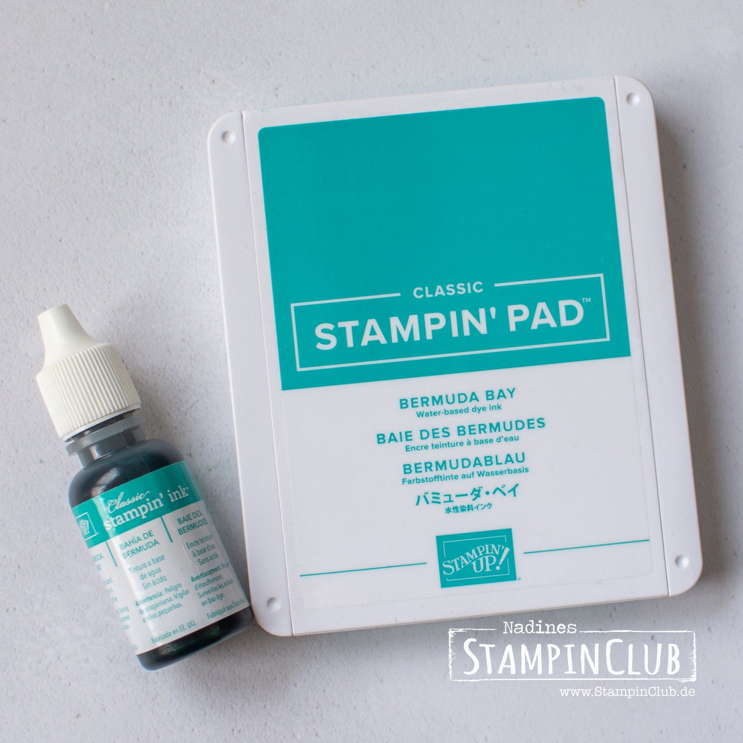 Stampin' Up!® Stempelkissen und Nachfüller - Bermudablau