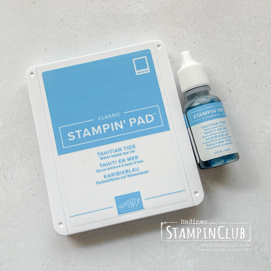 Stampin' Up!® Stempelkissen und Nachfüller - Karibikblau