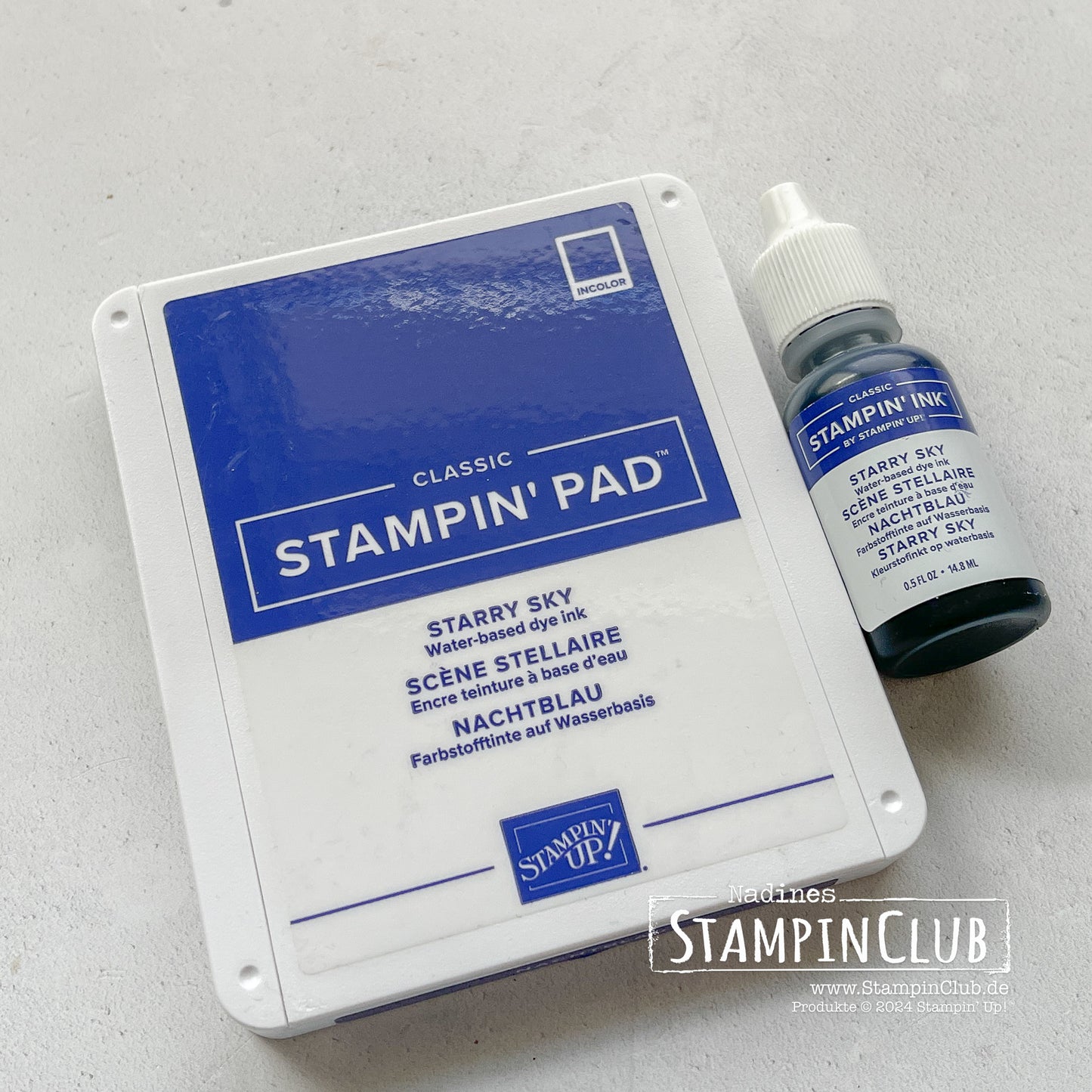 Stampin' Up!® Stempelkissen und Nachfüller - Nachtblau