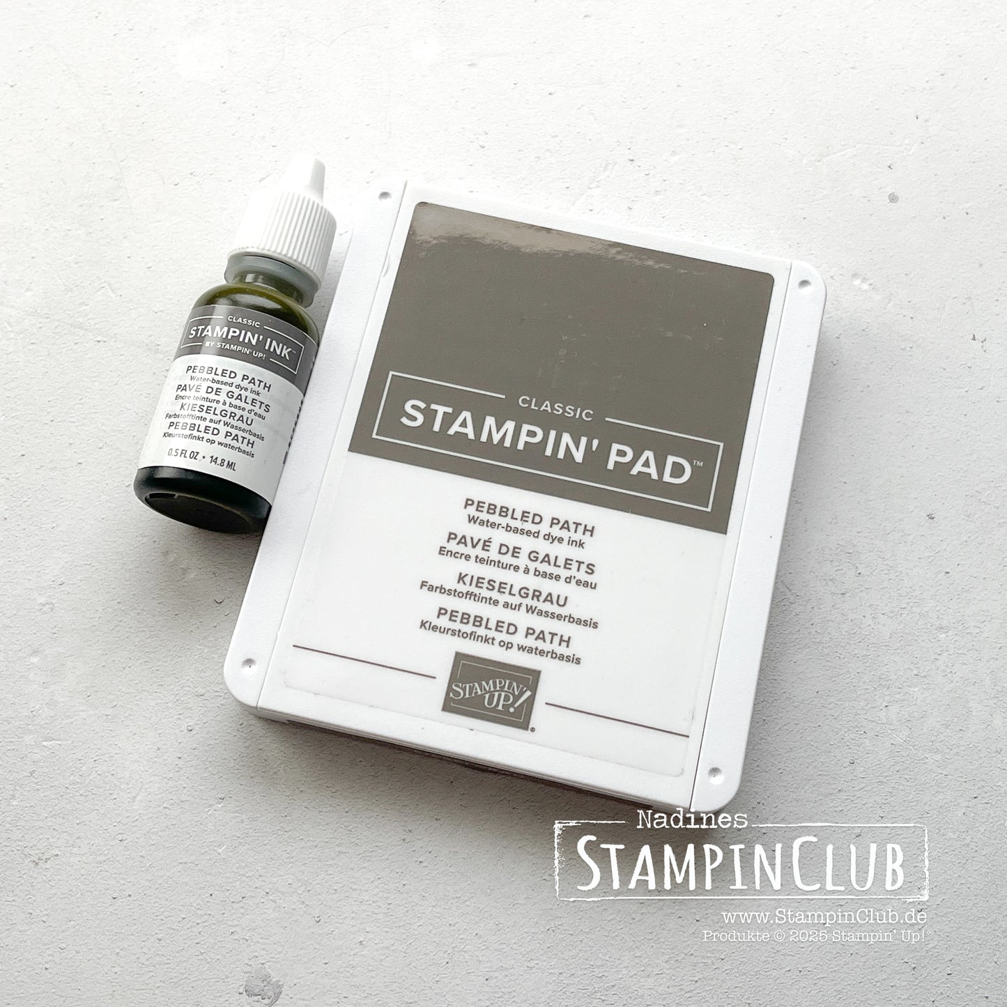 Stampin' Up!® Stempelkissen und Nachfüller - Kieselgrau